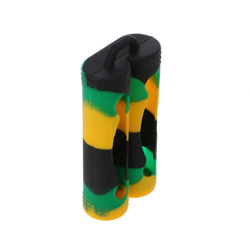 Mini Soft Silicone Case Protective Skin Cover Storage Bag For 2x 18650 Battery - L060 New hot