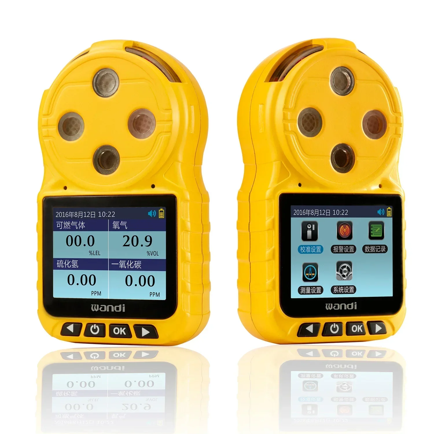 Formaldehyde (CH2O) Detector Portable Diffuse Type | Accurate Air Analyzer Meter