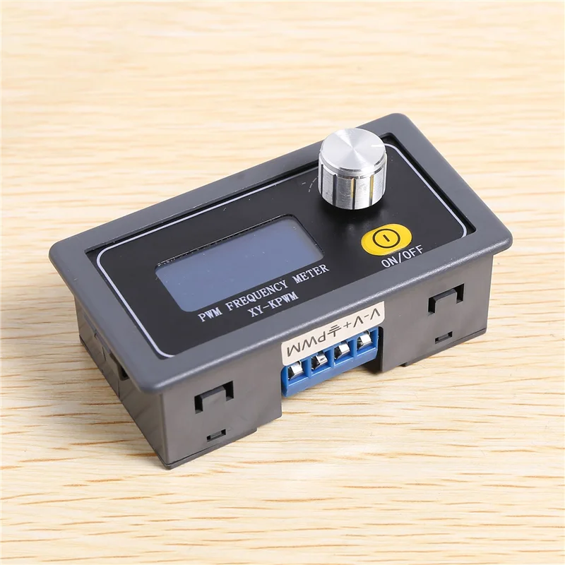 AB45 8X PWM Pulse Frequency Duty Cycle Adjustable Square Wave Signal Generator Module 1HZ-150KHZ Signal Generator LCD Display