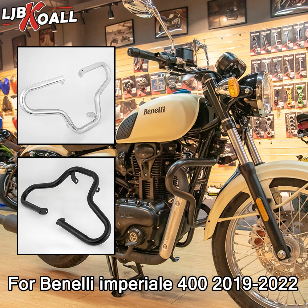 

For Benelli imperiale 400 2019-2023 2022 2021 Engine Guard Crash Bar Body Frame Protection Highway Bumper Falling Protector Kit