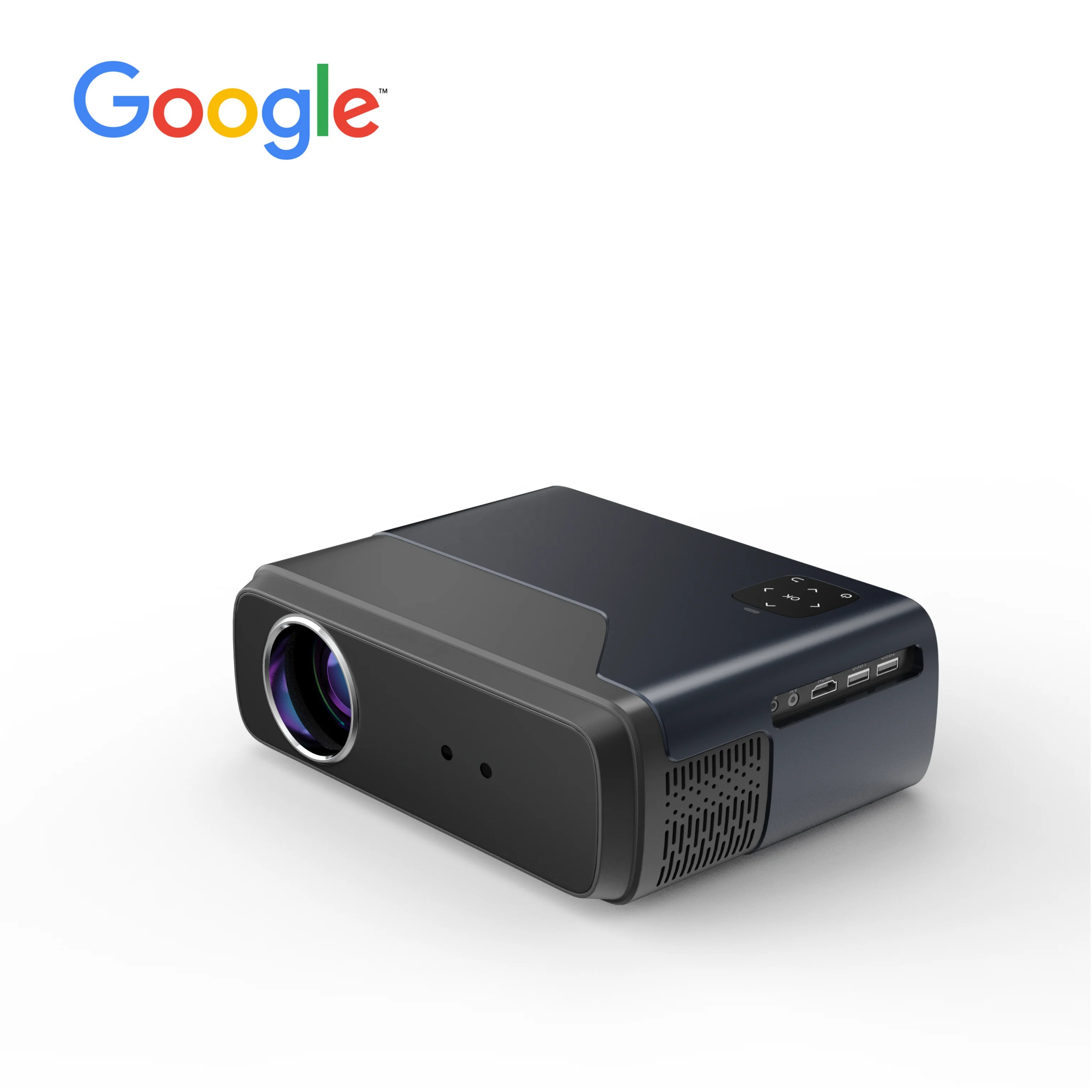 

Проектор 2024 года, OEM-производство, для Google TV, сертифицированный 4K, лицензированный, для просмотра онлайн, с интеллектуальными голосовыми функциями
