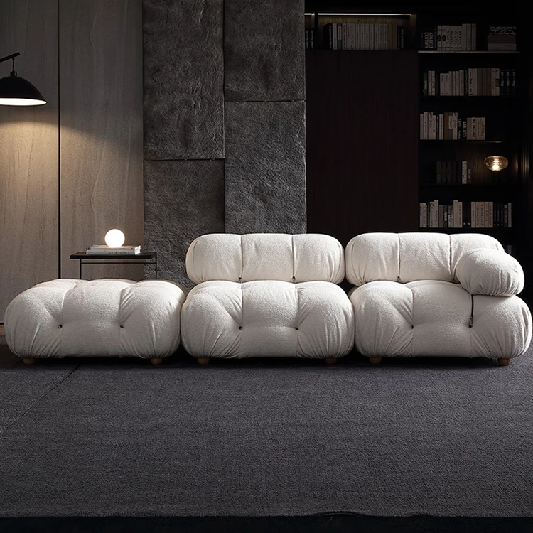 

Sectional Sofa Set Designs Modern for Living Room Furniture White Nordic Cloud Sofa Set