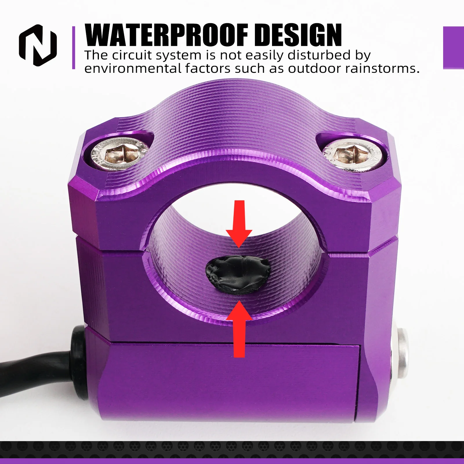 ل Surron ضوء النحل X S 2024 دراجة كهربائية Sur ron Segway X160 X260 NICECNC اكسسوارات الألومنيوم التوصيل والتشغيل العلوي التبديل #4