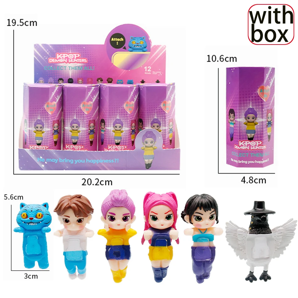 $_Hot selling K pop Demon Hunters Blind Box Series Anime Figures Ornaments Dolls Fans Children Gift Random Blind Box_$