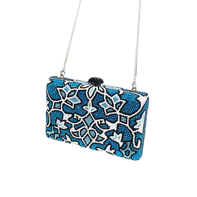 

Elegant crystal purses Bridal wedding party purse evening party classical diamonds vintage full crystal clutches ladies purses