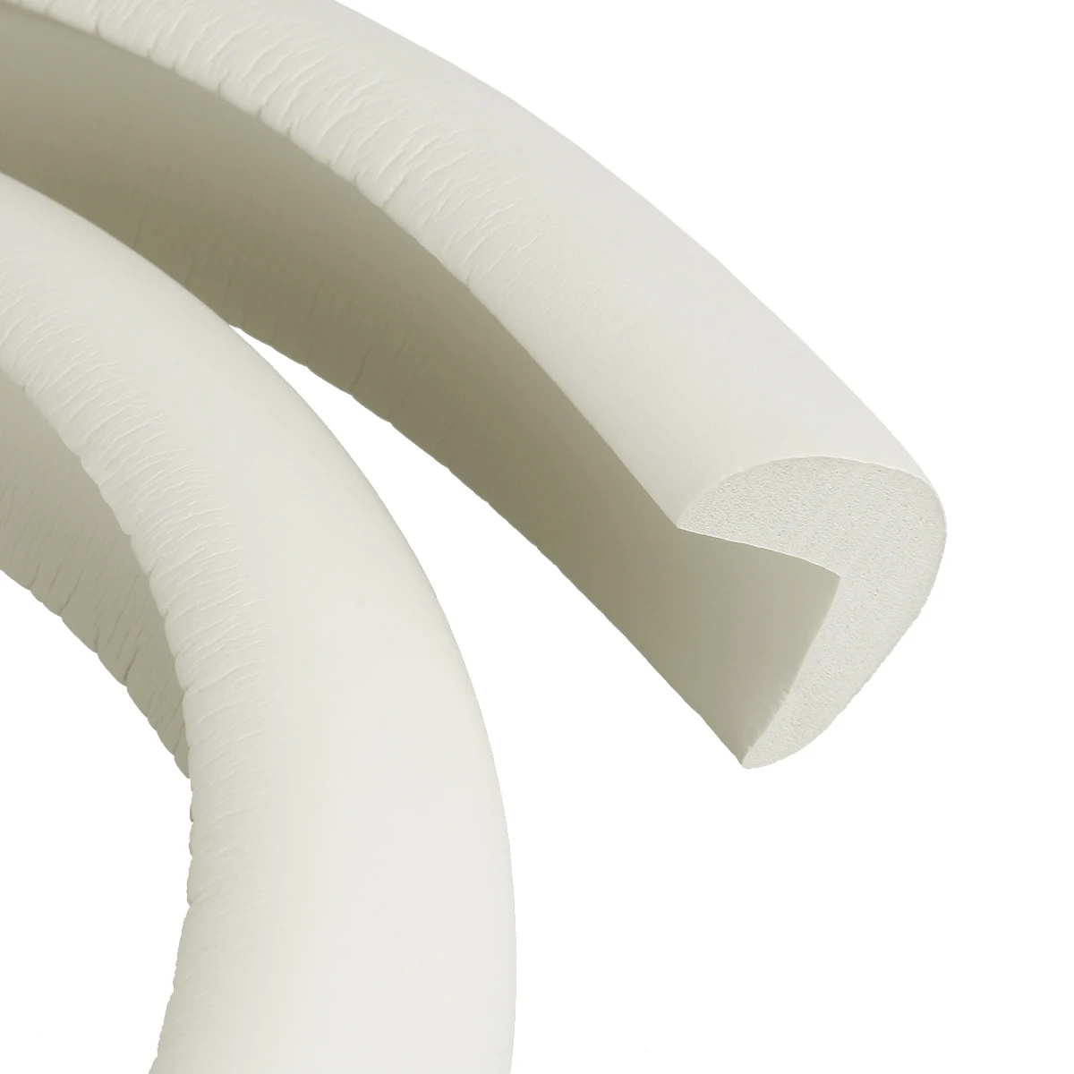 

2m L-Shaped Thicken Baby Safety Corner Protector White Nbr Material Anti-Collision Strip for Table Desk Wall Cabinet