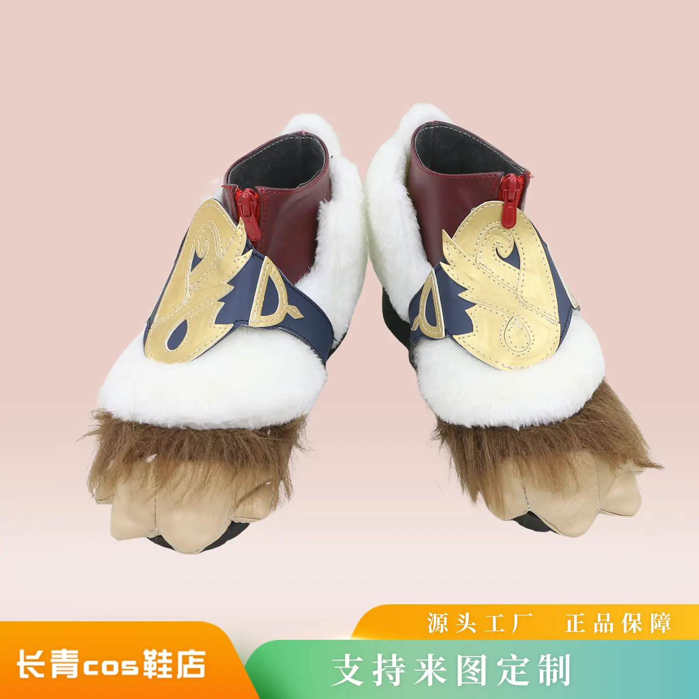 LOL Aurora Cosplay Shoes Boots Game LOL Champion The Rabbit Aurora Winter Halloween Women Shoes