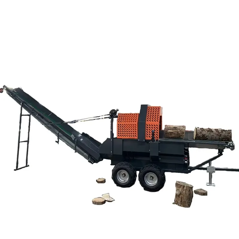 Forest Firewood Processor Firewood Log Splitter Machine