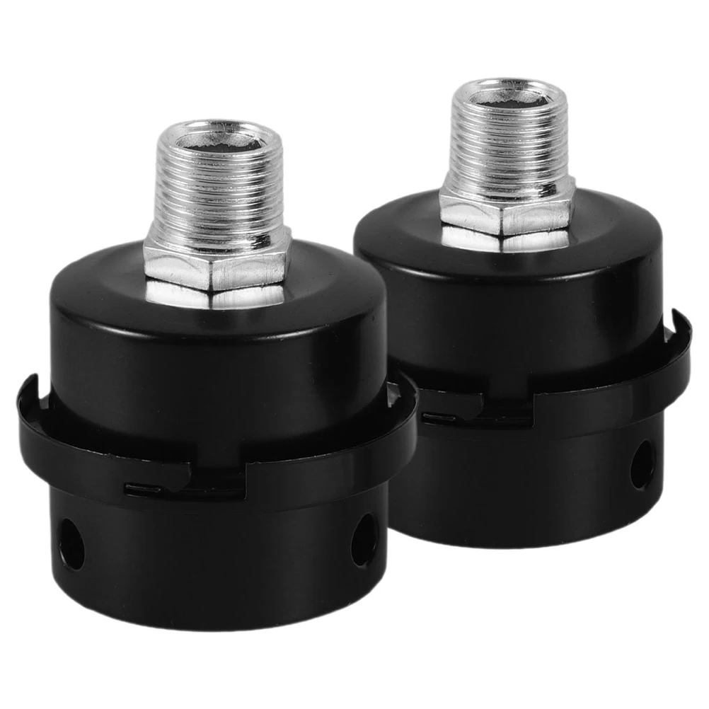 

2 Air Filters Noise Reducers Silencers for Intake Mufflers Exhaust Replacement Pneumatic Parts Accessories Air Compressor