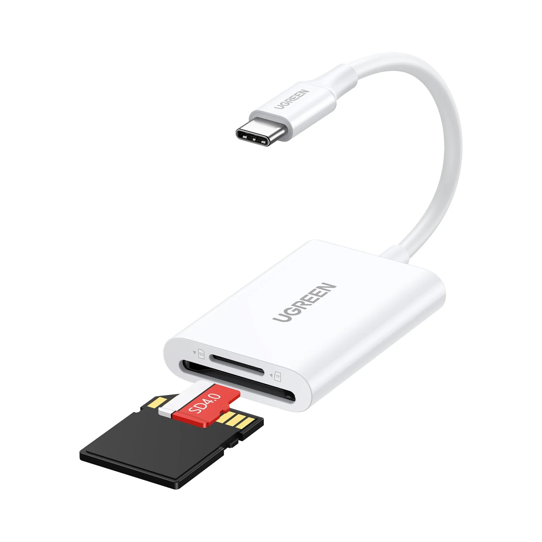 UGREEN SD 카드 리더 USB C, 고속 USB C 마이크로 카드 리더 어댑터 타입 C 메모리 카드 리더 170MB/s