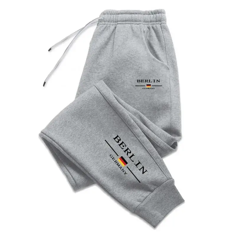 

Quality Hot Sales Casual Daily Jogging Outdoors Jogging Sweatpants Versatile Elastic Band Comfort Drawstring Men's Pants Sports