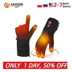 Winter Gloves Men Electric Heated Equipment Rechargeable Heated Gloves Women Heated Stocking Socks Waterproof Motorcycle Thermal