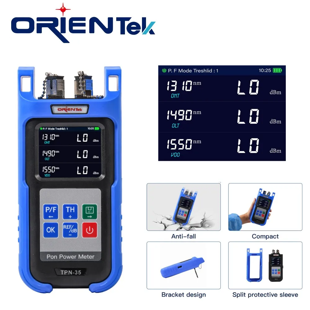 FTTX FTTH Orientek TPN-35 Pon Cable Tester Handheld Fiber Optical Tester PON Power Meter