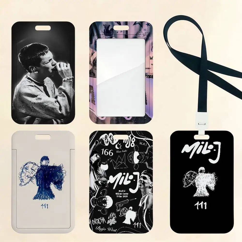 Singer M-Milo J Card Holder Cardcase Bus Subway Work Permit Student Campus Lanyard Neck Straps
