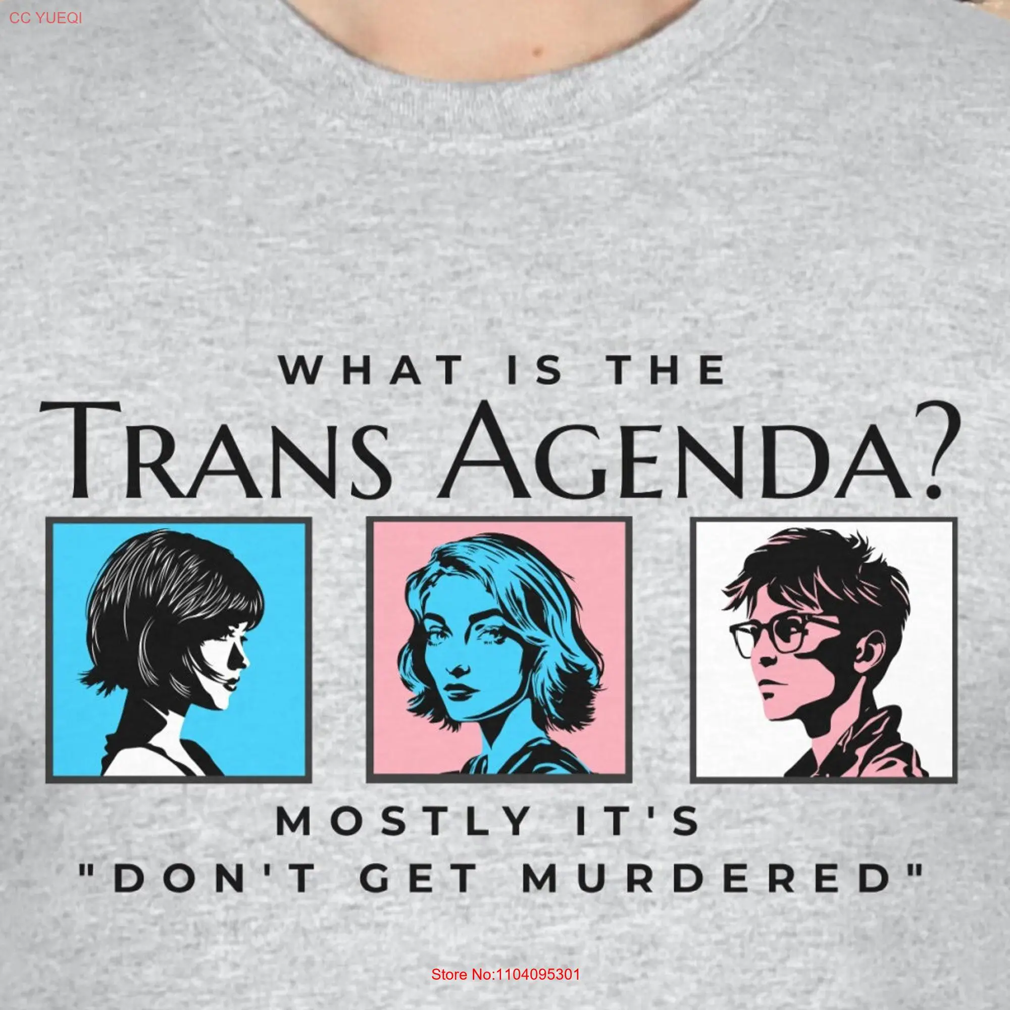 Trans Rights T Shirt Agenda Protect Kids Lives Matter Top LGBT Ally Political Transgender Pride long or short sleeves