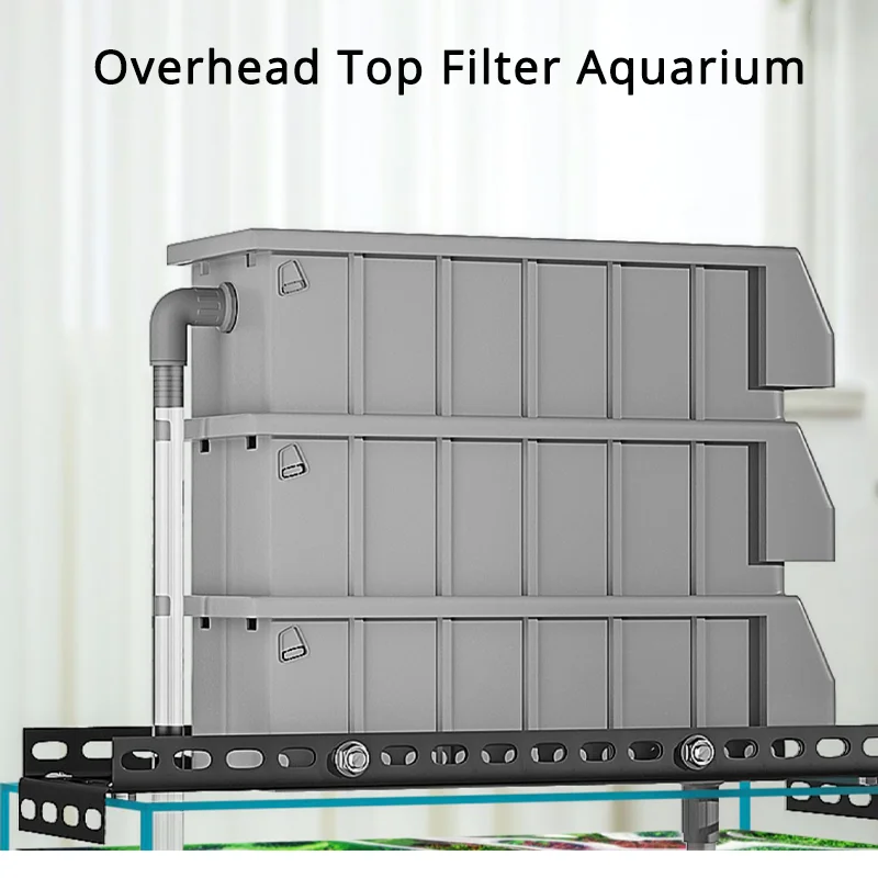 

Fish Tank Overhead Top Filter Aquarium Filter System Turtles Tortugar Pool Pump Accessories Reptiles With Drip Boxish