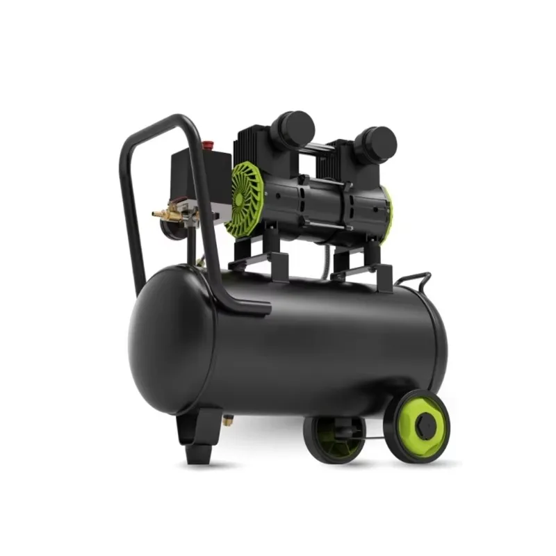 Strosen Portable Silent Oil Free Mini Silent Industrial Piston Air Compressor 12L 220V AC Air Cooled