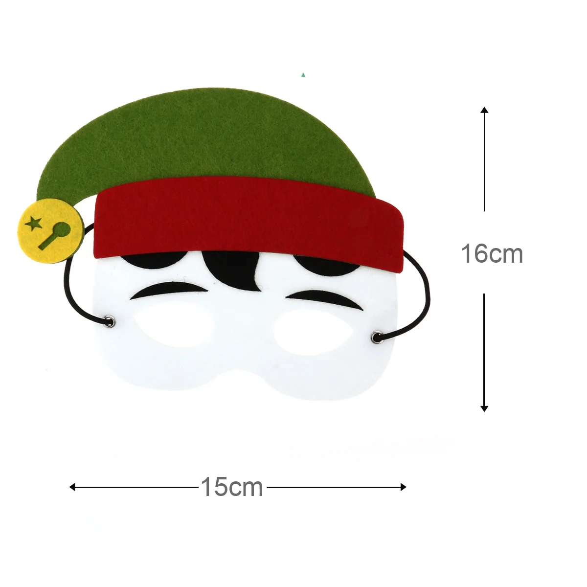 New Year Party Mask Christmas Cartoon Holiday Kids Costume Blindfolds Xmas Decorations The Santa