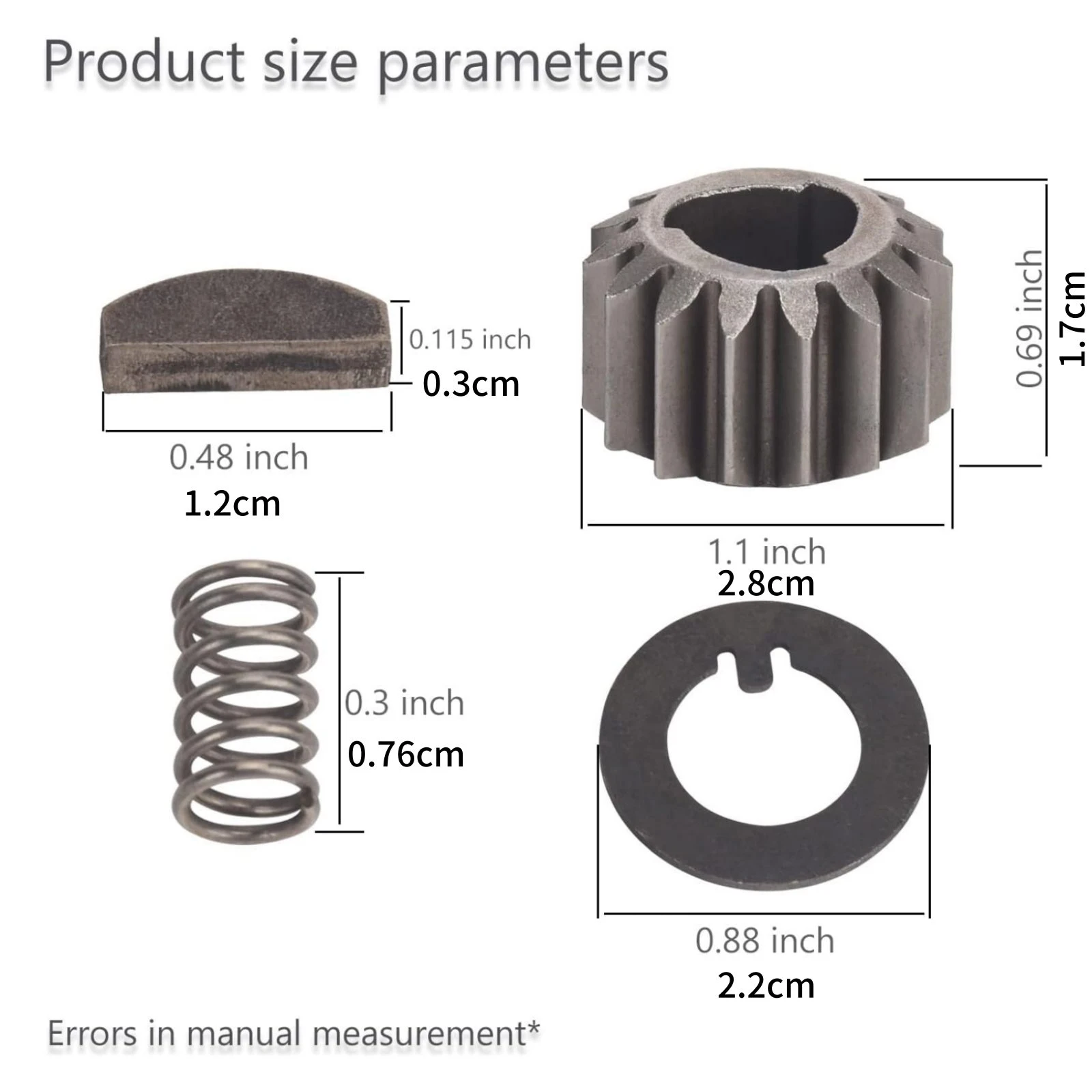 Toro 105-3040 Pinion Gear Kit (12Pcs) for Lawn Boy & Toro 22