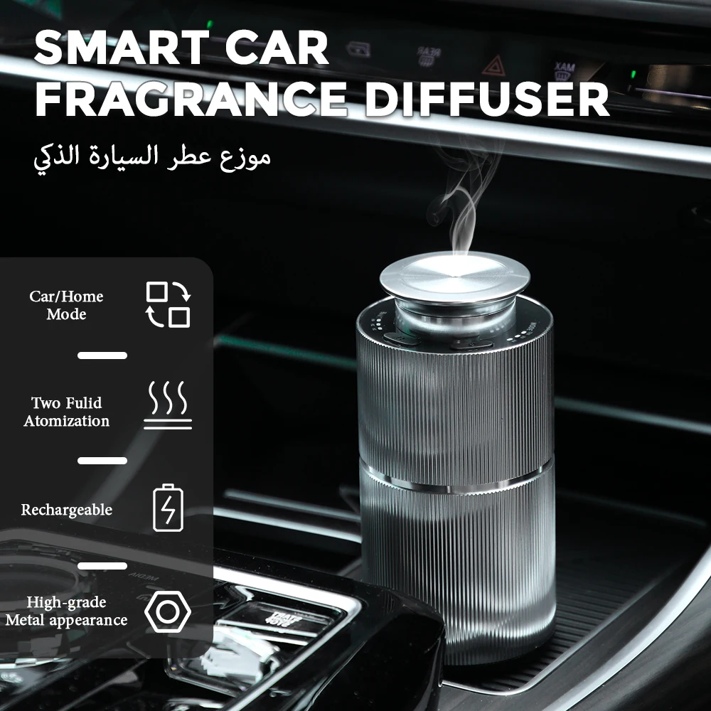 NAMSTE سيارة رائحة الناشر شحن الضروري النفط العطرية الناشر معطّر الهواء العطور سبائك الألومنيوم العطر رذاذ