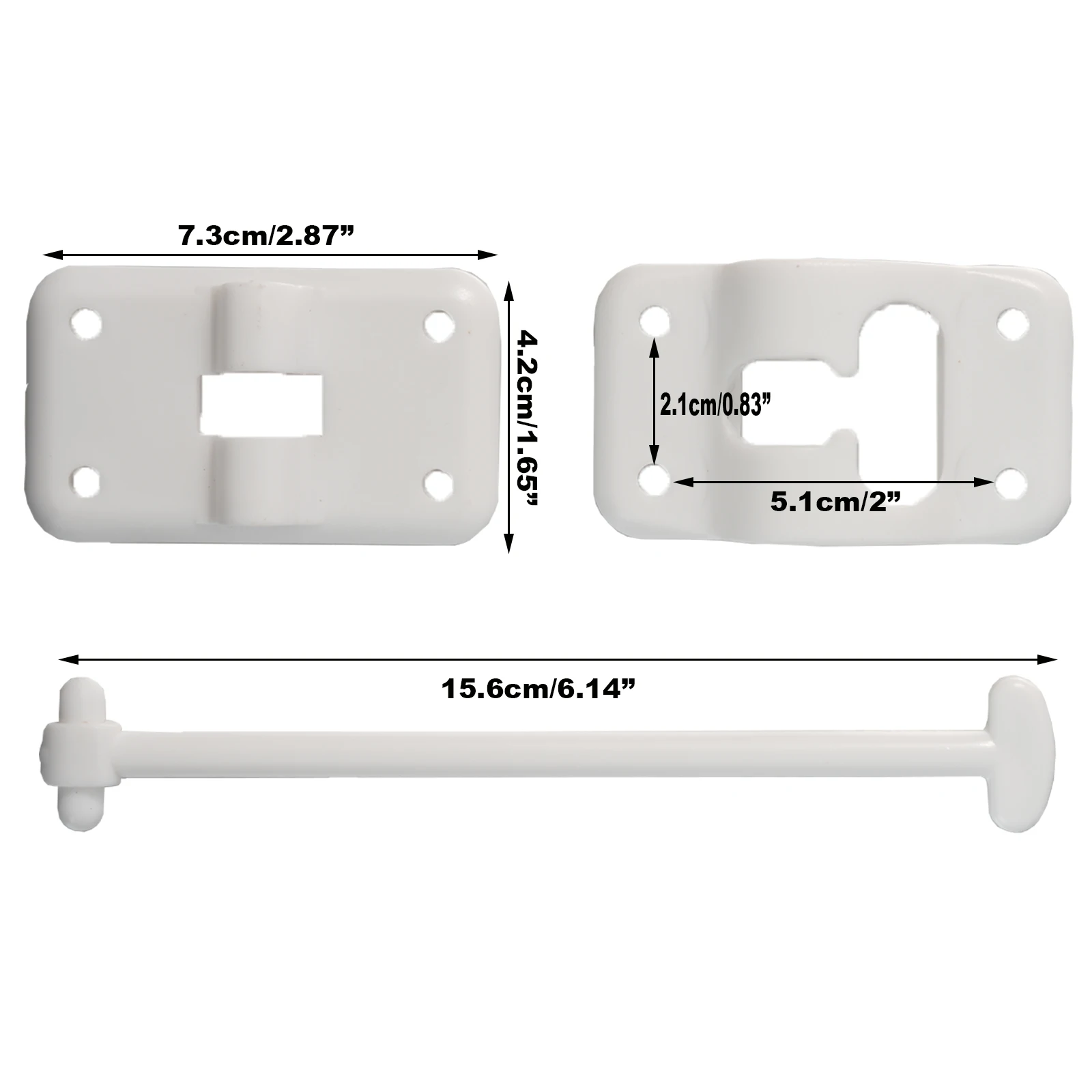 T Style Door Retainer Kit Door Stop Retaining Catch Latch Rv Camper Motorhome Boat Door Retainer Holder Door Stopper Retainer