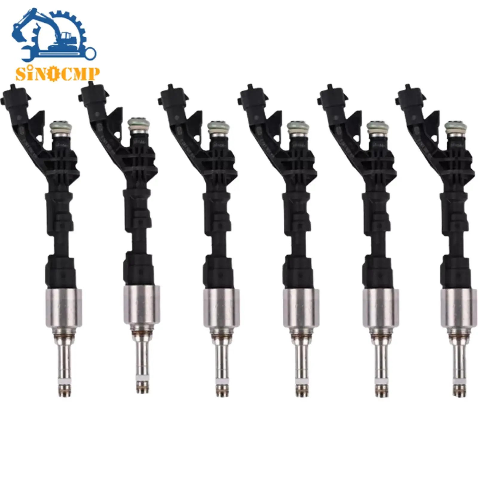 

6Pcs Fuel Injector LR105431 Common Rail Injector Assembly For Land Rover Range Rover Full Size V6 3.0L Supercharged 2015-2020