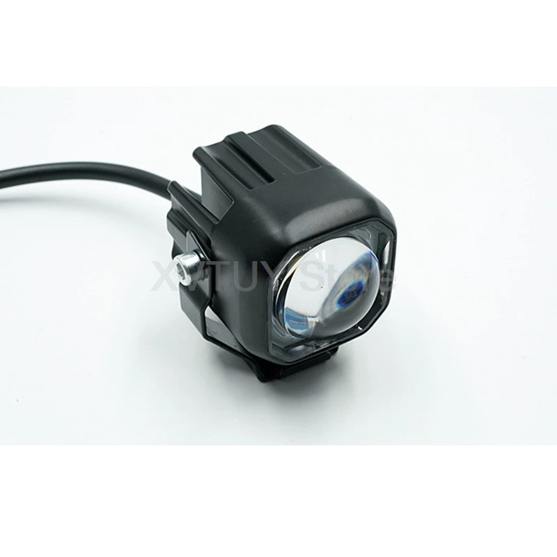 

15 Вт двухлучевой светодиодный вспомогательный свет 12-80 В фары для мотоциклов IP66 водонепроницаемый противотуманный фонарь для автомобиля, грузовика, внедорожные лампы освещения