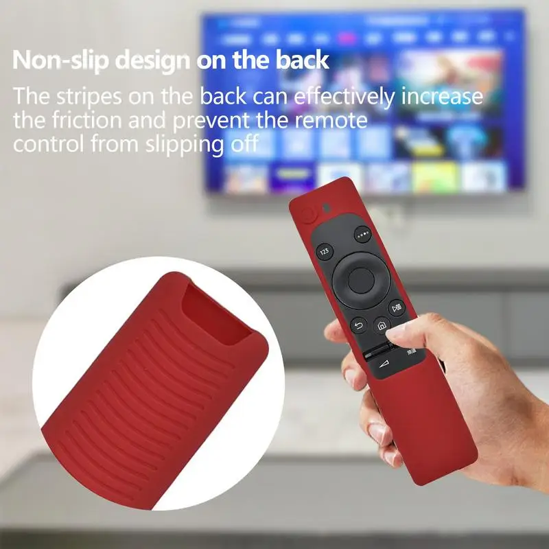Remote Case Silikon stoß feste Schutzhülle rutsch feste TV-Stick Hülle für BN59-01259B staub dichte Silikon hülle