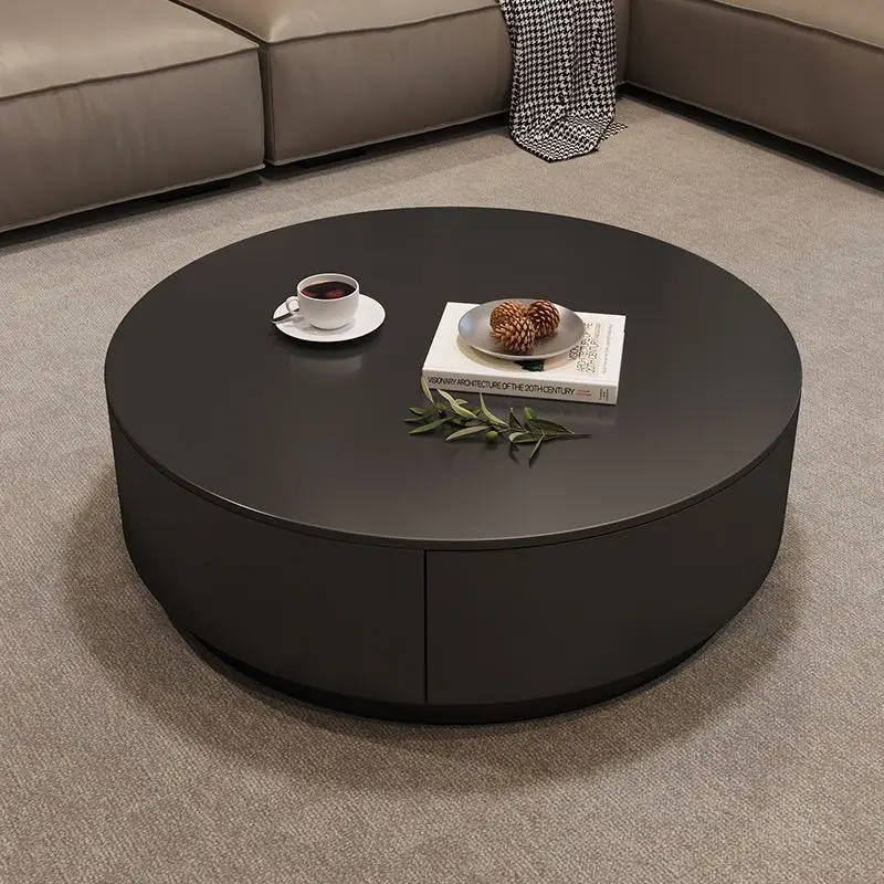 

Modern Design Stainless Steel Small and Large Black Hairdressing Salon Table for Home High-End Living Room Use