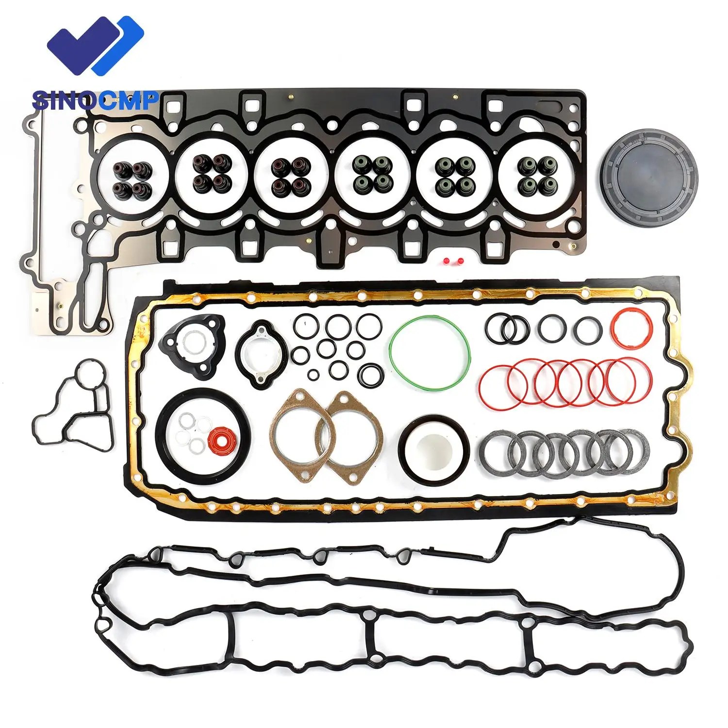 N54 N54B30 Engine Overhaul Gasket Seals Kit For BMW 135i 335i 535i 740i E60 E90 E92 E89 E71 X6 Z4 3.0L L6 Turbocharged