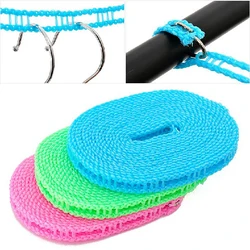1pc Outdoor Clothesline Nylon Non-Slip Laundry Line Rope Travel Business Windproof Clothes Cord 3/5/8/10 Meter Long Hot Sale