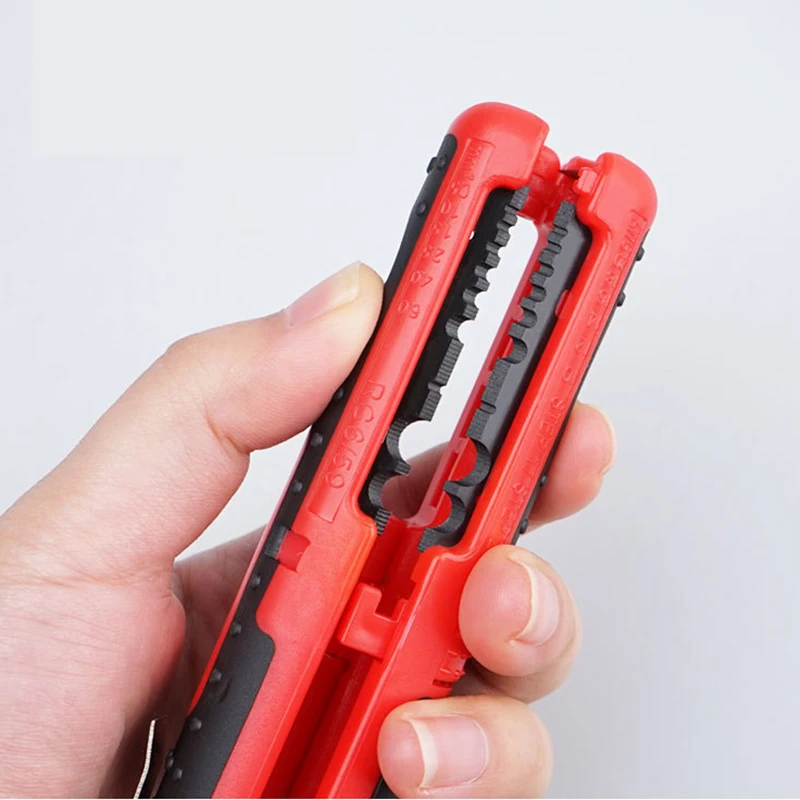 Многофункциональный инструмент для зачистки проводов, плоскогубцы, инструмент с ручкой, аппаратный инструмент, портативный противоскользящий зажим для зачистки проводов Многофункциональный инструмент для зачистки проводов, плоскогубцы, инструмент с ручкой, аппаратный инструмент, портативный противоскользящий зажим для зачистки проводов