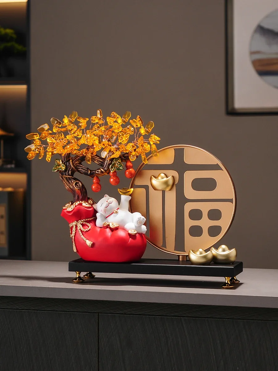 Store front desk office decorations give friends new store opening gifts
