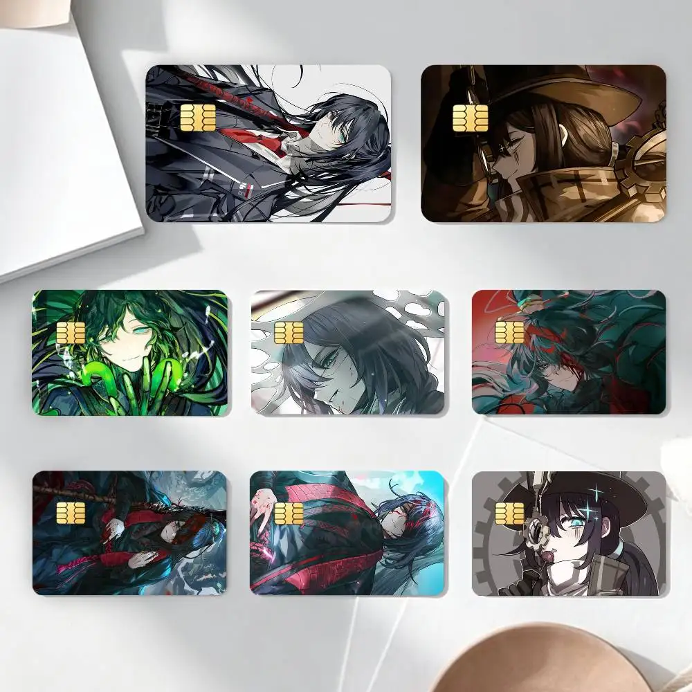 

H-Hong Lu - Limbus C-Company Stickers Credit Debit Card Film Skin Sticker Credit Card Skin Stickers For Bank Card Bus Metro
