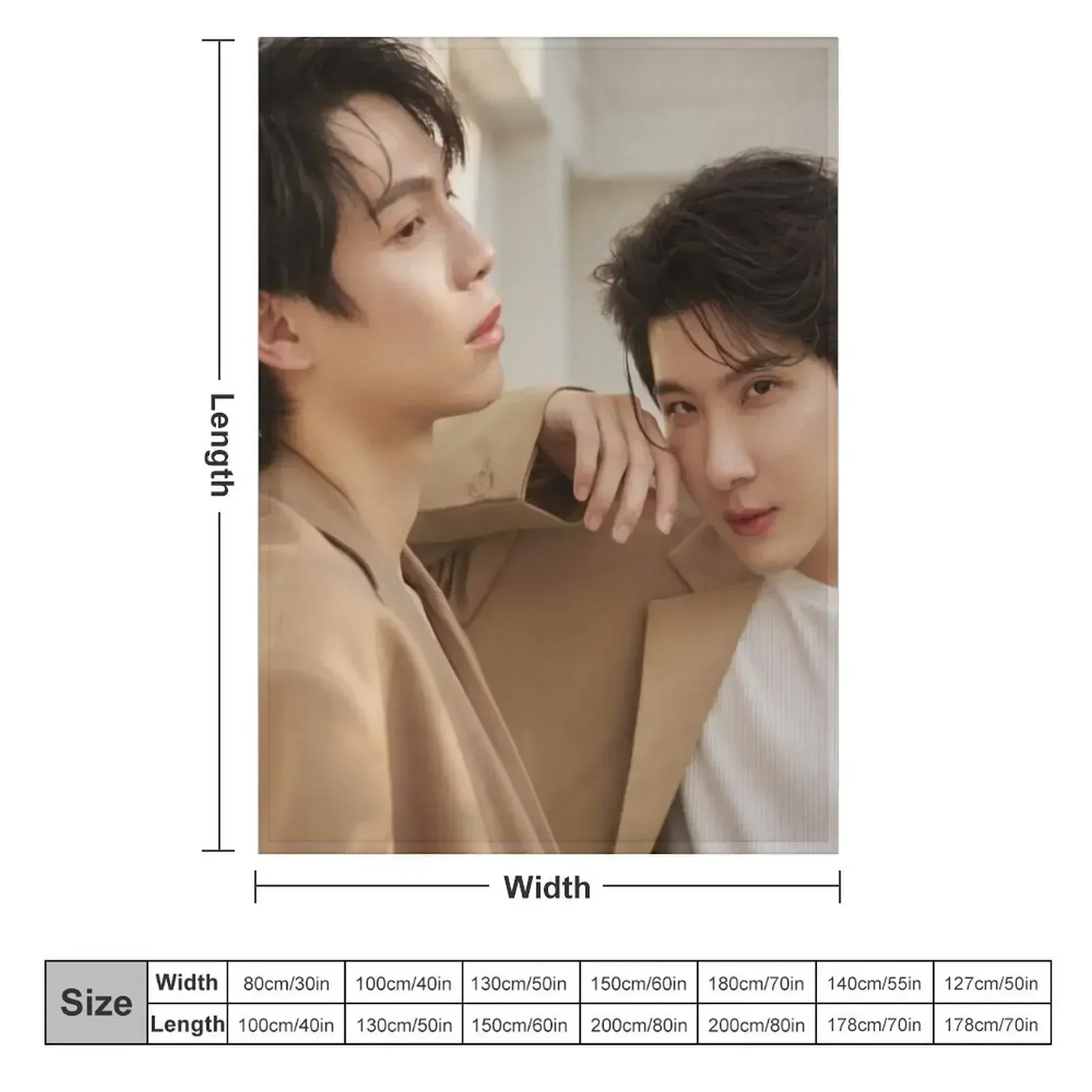First Khaotung Only Friends BL SERIES thai ?????????????? thailand gmmtv bl series Throw Blanket Sofas Single Blankets