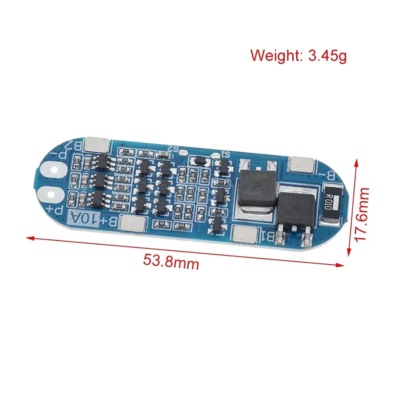 Lithium Battery Charger Protection Board Power Bank Charging BMS 3S Li-ion Battery Cells Protection Board