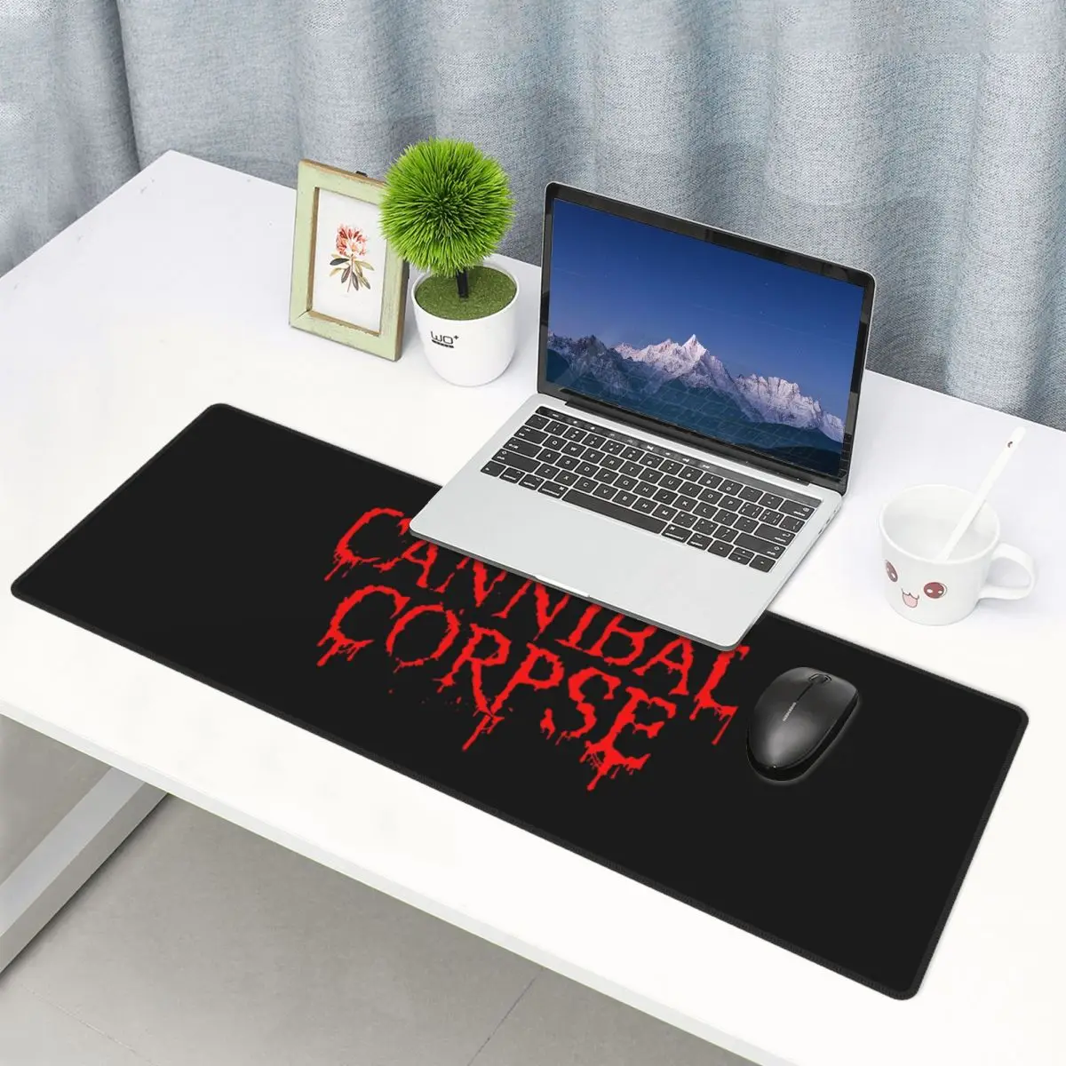 Large Mouse Pad Cannibal Corpse Death Metal Band Gamer PC Laptop Mats Keyboard Carpet Computer Gaming Office Desk Mat