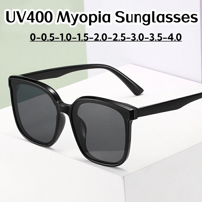 

Vintage Oversized UV400 Sunglasses for Men Luxury Unisex Polarized Sports Sun Glasses Myopia Eyewear Lady Near Sight Eyeglasses