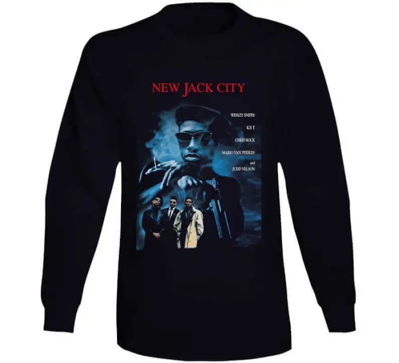 New Jack City Hip Hop Gangster Movie T Shirt