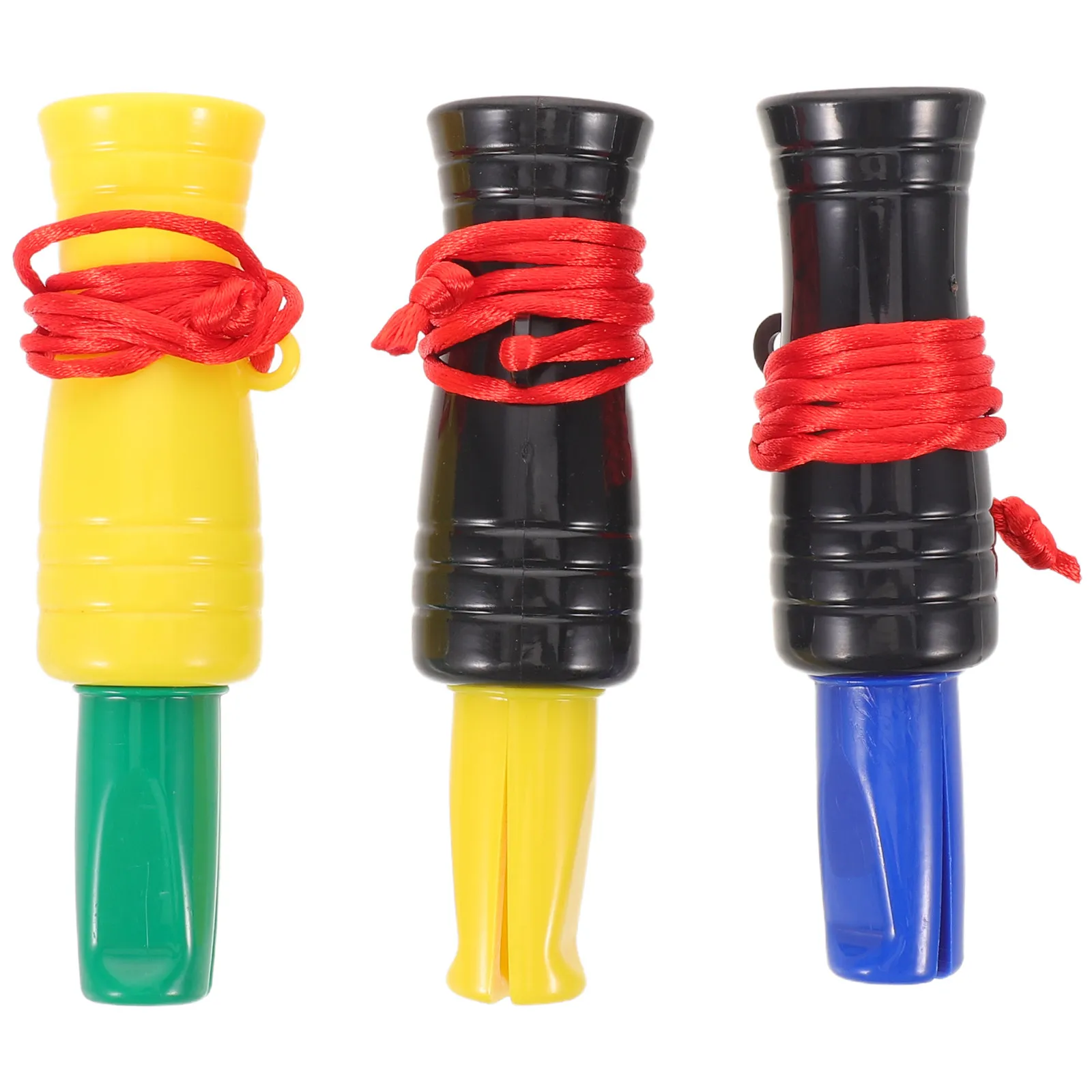 

3Pcs Outdoor Duckbill Survival Signal Whistles Vibrant Colors Lightweight Compact Emergency Rescue Safety Tool for Hiking