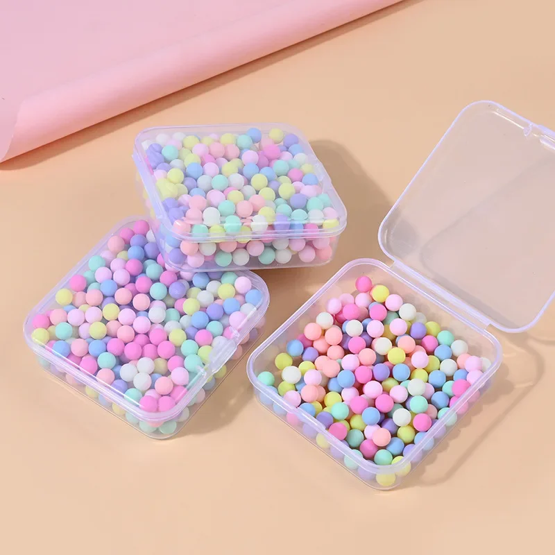 6/8/10mm Macaroon Resin Decorative Beads Diy Phone Case Jewelry Accessories Miniatures Mini Figure Hair Clip Decoration Crafts