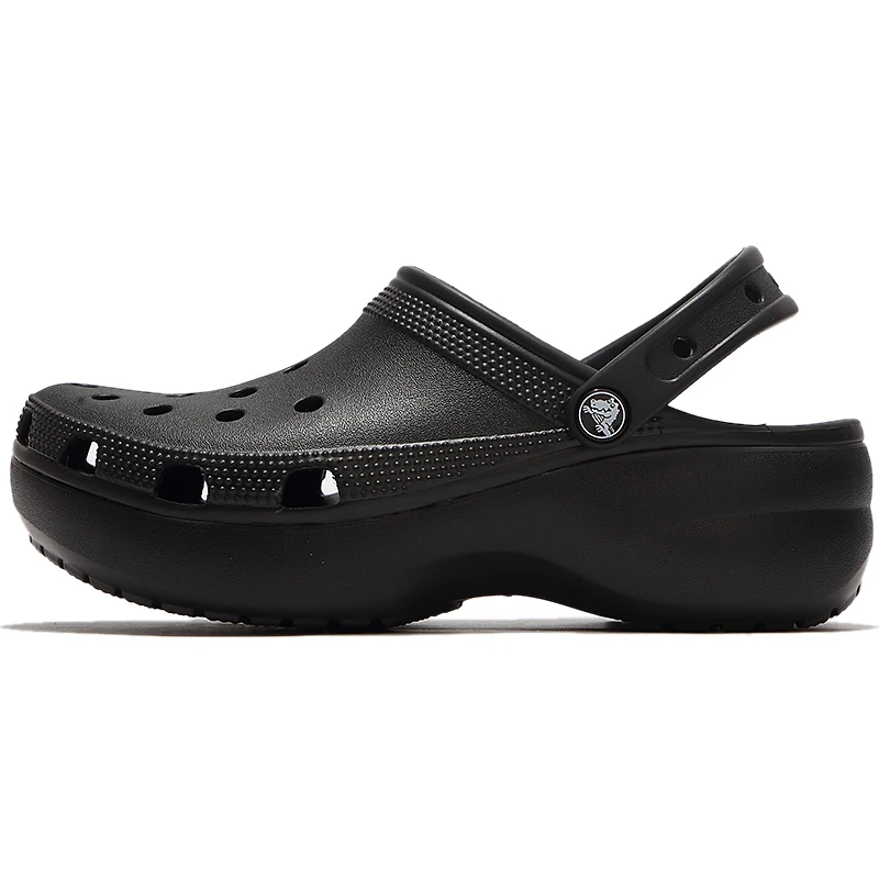 

Crocs (Crocs) Men's and Women's Shoes Classic Cloud Clog Hole Shoes Thick-Soled Sandals Outdoor Beach Shoes Slippers 206750-001