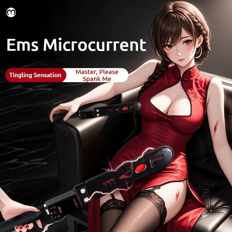 Flirting Whip Microcurrent Stimulation Punishment Training8 Mode19 High-Intensity Whipping Suitable Couples Gay Lesbian