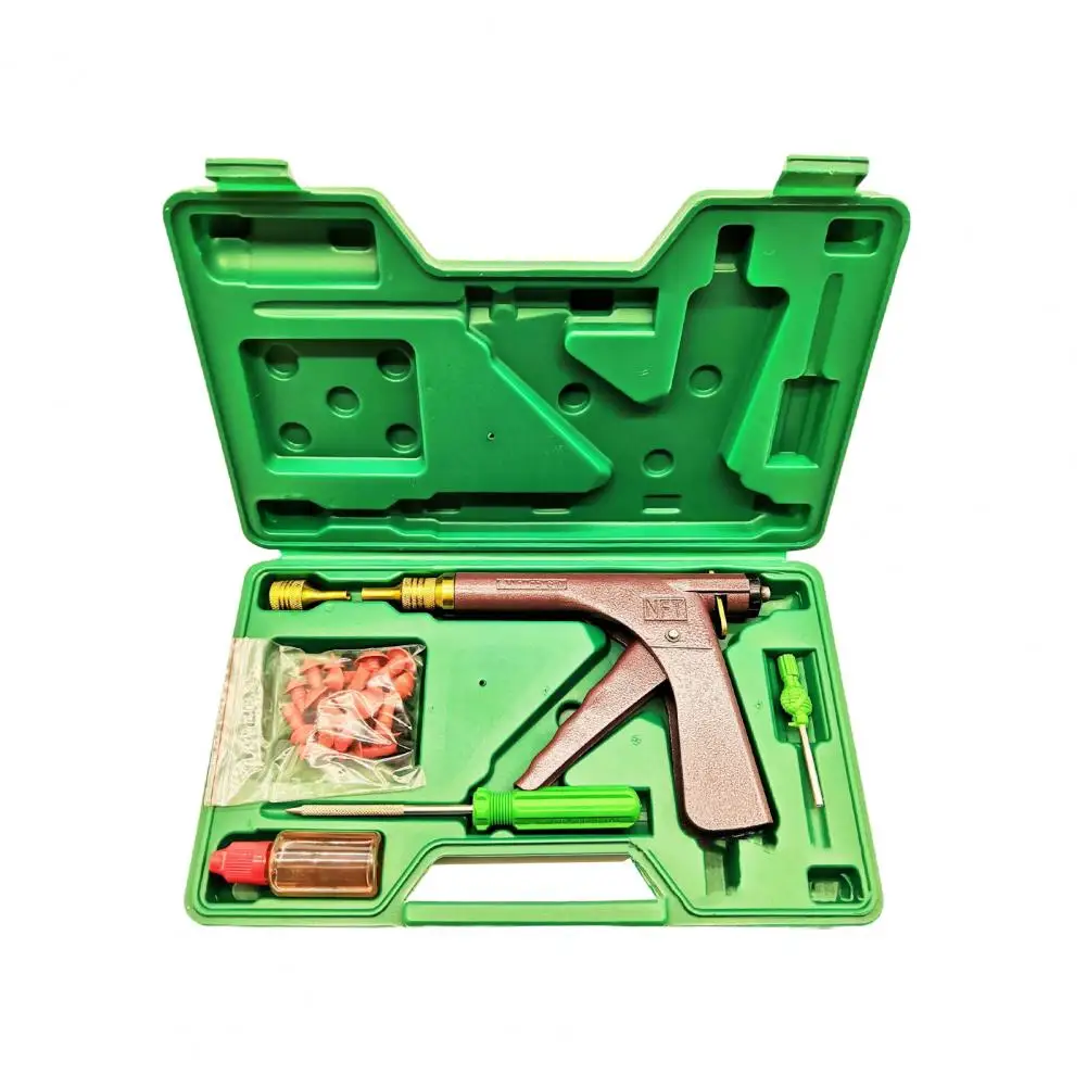1 Set Car Tire Repair Tools Kit, Professional Portable Universal Tyre Puncture Toolbox, for Auto SUV Truck Motorcycle