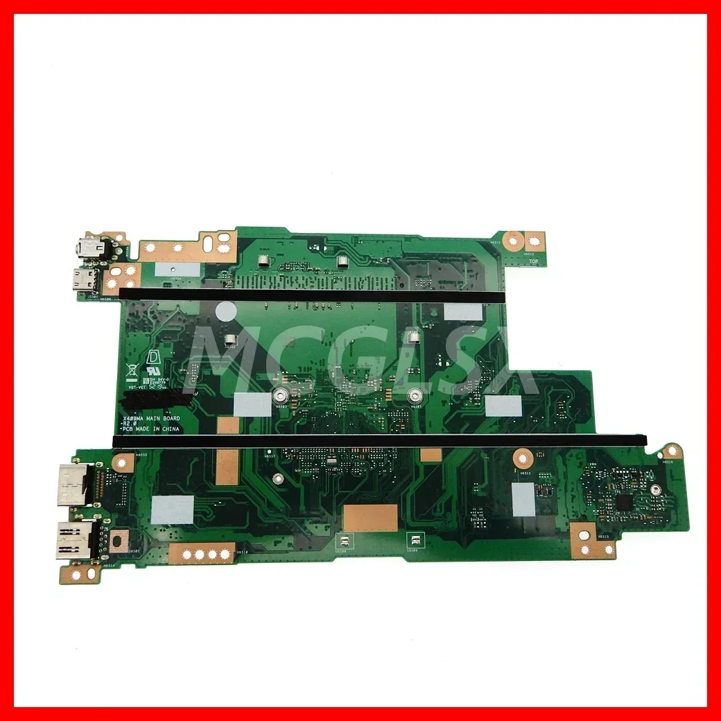 X409MA Mainboard For ASUS X409MA X409M M409D M409DA X509D X509MA M509D M509DA Laptop Motherboard W/ N4000 N4100 N5000 N5030 CPU