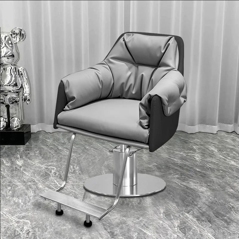 JH-New Style Salon Barber  Hair Cutting Hair Hairdressing  Chair Can Be Lifted and Rotated Perm Dyeing Hair Cutting Chair^