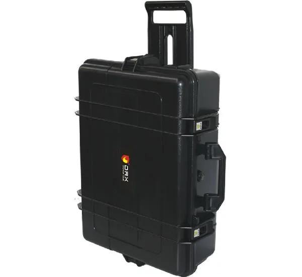 

670 * 500 * 240 Custom-Sized Equipment Transport Case Heavy Duty Flight Case With Foam Insert & Wheels