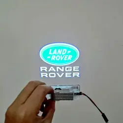 For Land Rover Range Rover Sport Evoque SVR 2003-2021HD 2/4 PCS Car Door Welcome Light Logo Ghost Shadow Courtesy Projector Lamp