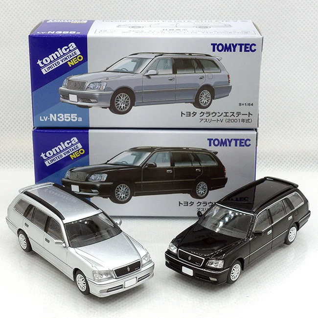 tomica-ica-tlv-n355ab-crown-country-club-alloy-car-model-collectible-finished-product-metal-toy-for-ages-14-unisex