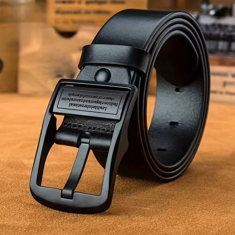 Men's Waist Belt, Adjustable Retro Reversible Design, Suitable for Business and Leisure Occasions, Business Leisure Belt